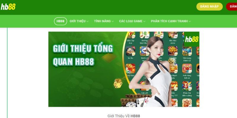 HB88 - Cổng game đa năng với trải nghiệm giải trí đỉnh cao
