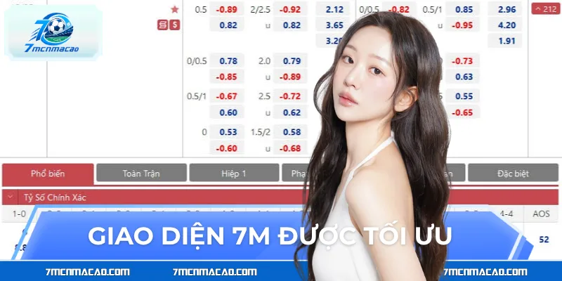 7M thiết kế giao diện tối ưu trải nghiệm của mọi người dùng