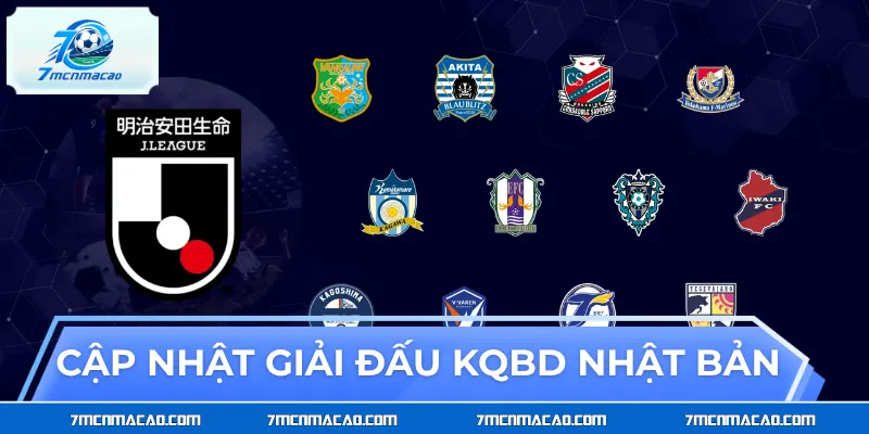 Cập nhật những giải đấu có mặt trên KQBD Nhật Bản