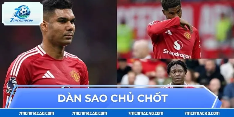 Dàn sao chủ chốt Manchester United vs Liverpool