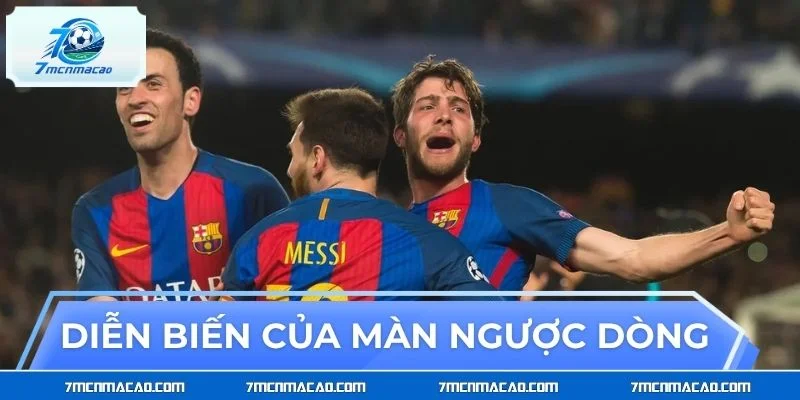 Diễn biến kịch tính tạo nên màn ngược dòng