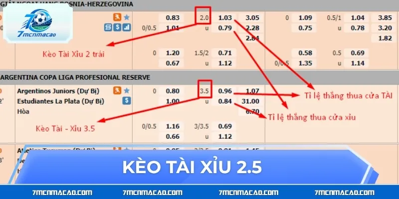 Kèo Tài Xỉu 2.5: Soi Mốc Bàn Thắng, Đón Đầu Thế Trận