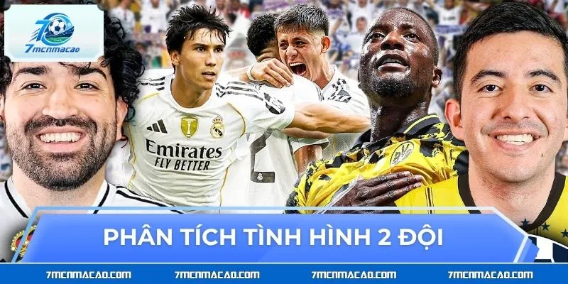 Phân tích tình hình của Real Madrid vs Borussia Dortmund